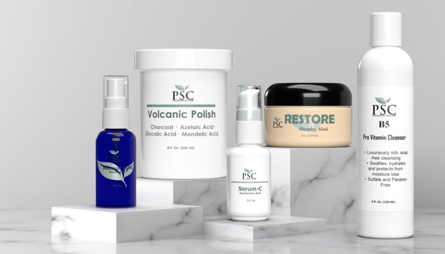 Shop the Healthy & Glowy Skin Care Set for hydrated, radiant-looking skin. Cleanse, exfoliate, treat, and restore with PSC Wellness.