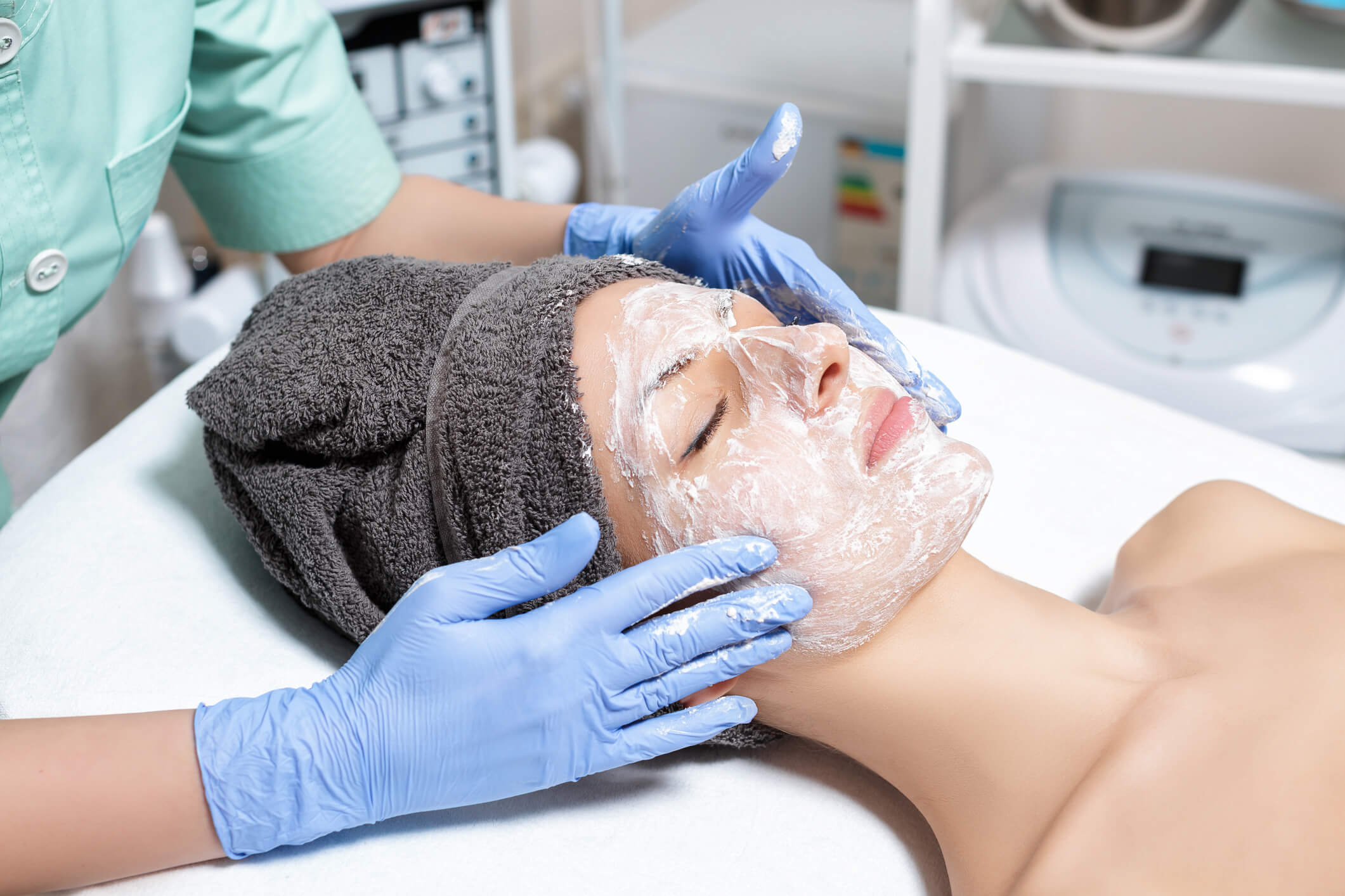 anti-aging facial treatment in Fullerton to improve skin firmness and texture