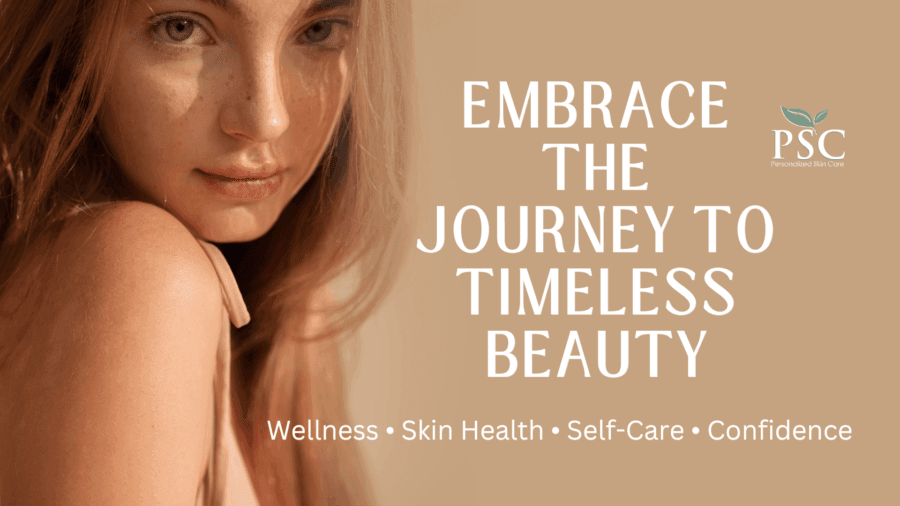 Woman embracing healthy aging and skin wellness with personalized skin care, self-care rituals, and confidence at every stage of life.