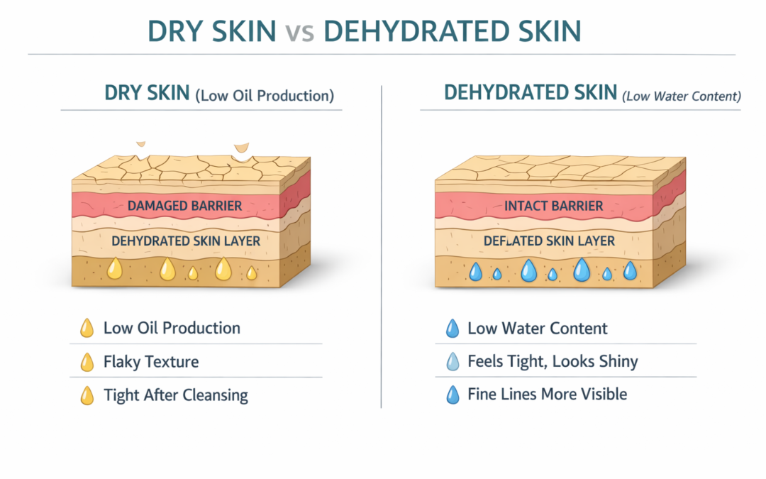 Dehydrated Skin in Summer | Causes & Solutions