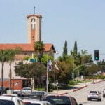 Our Lady of Guadalupe church in La Habra near PSC Personalized Skin Care in Fullerton.