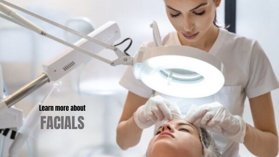 Esthetician performing a results-driven facial treatment at Personalized Skin Care in Fullerton CA