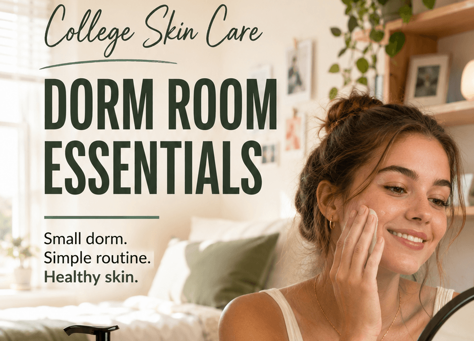 College Skin Care Routine Dorm